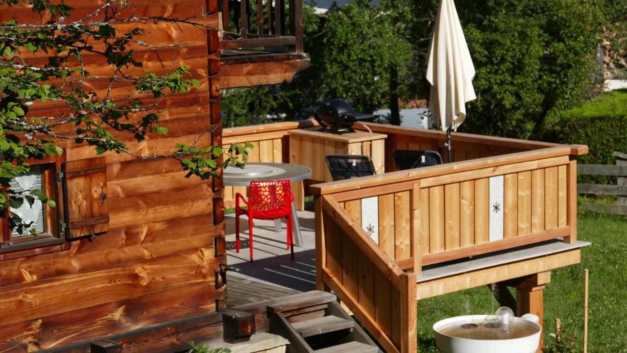 Chamonix Petit Chalet Cocooning Servoz Eksteriør bilde