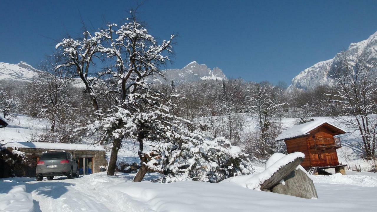 Chamonix Petit Chalet Cocooning Servoz Eksteriør bilde